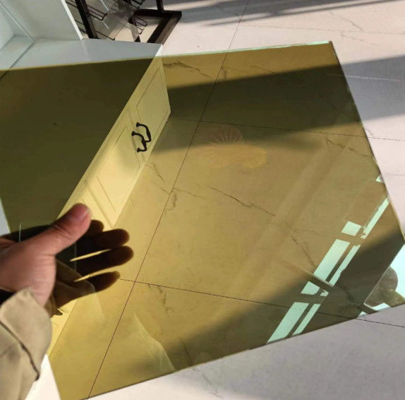 2mm--8mm Χαμηλό E χρωματισμένο ανακλαστικό γυαλί για το κτίριο / αυτοκίνητο αυτοκινήτου / κουρτίνα τοίχος ηλιακό δωμάτιο