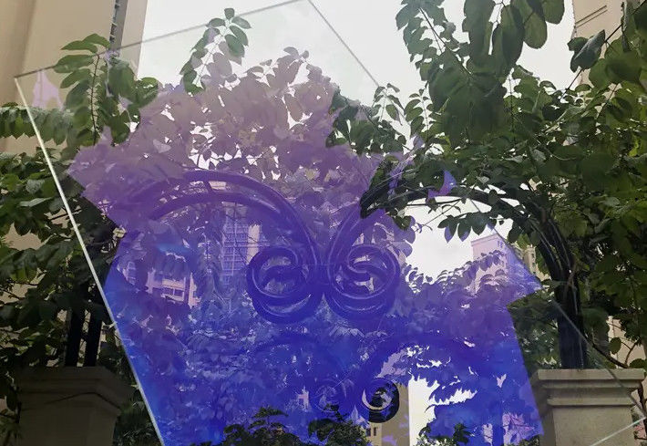 Επικαιροφανές χαμηλού σιδήρου χρώματος αντανακλαστικό γυαλί επιπλέων