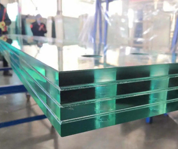 Χονδρικό 6.38mm~40.28mm PVB Υπερίσβεστο Λαμινισμένο Γυαλί Προσαρμοσμένο μέγεθος Προσαρμοσμένο πάχος